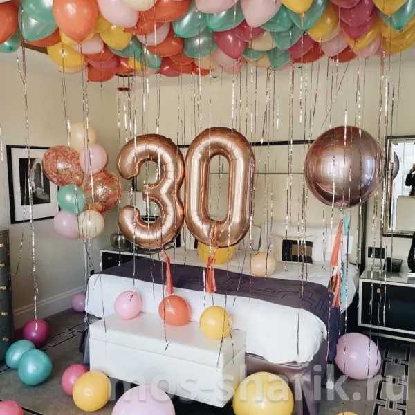 Украсить комнату на день рождения (62 фото)