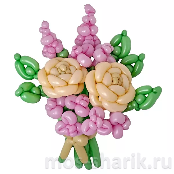 КРАСИВЫЕ БОЛЬШИЕ ЦВЕТЫ из воздушных шаров КАК СДЕЛАТЬ Balloon Flowers DIY TUTORIAL